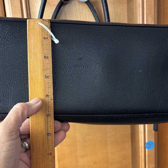 kate spade Black Leather Shoulder Satchel - Picture 11 of 14